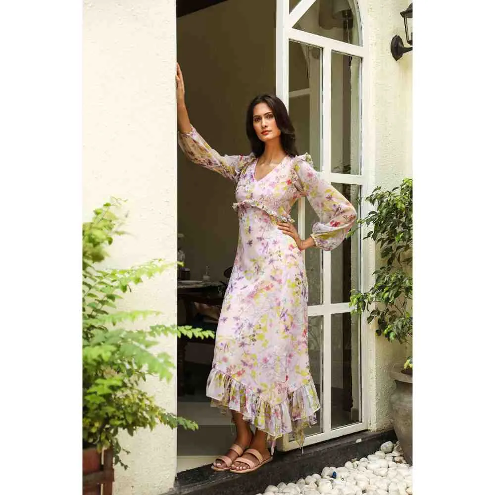 AROOP SHOP INDIA Lena Printed Dress