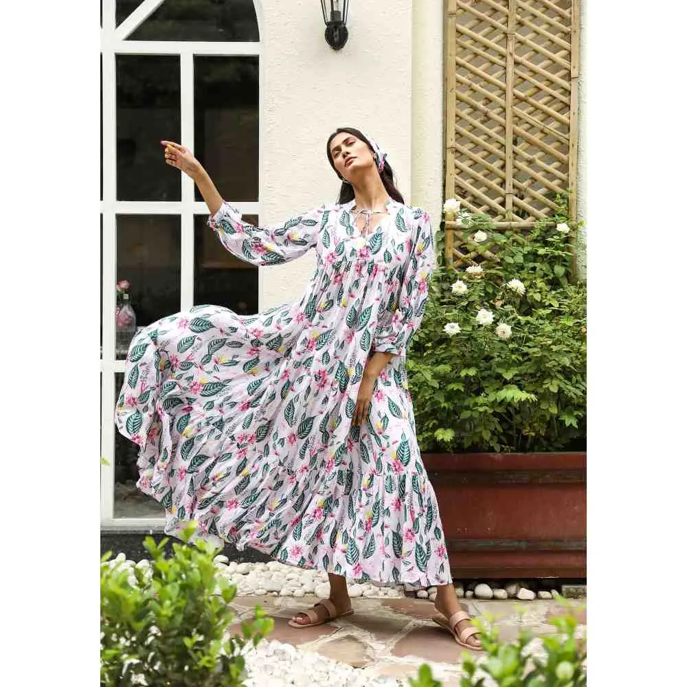 AROOP SHOP INDIA Teresa Tiered Dress