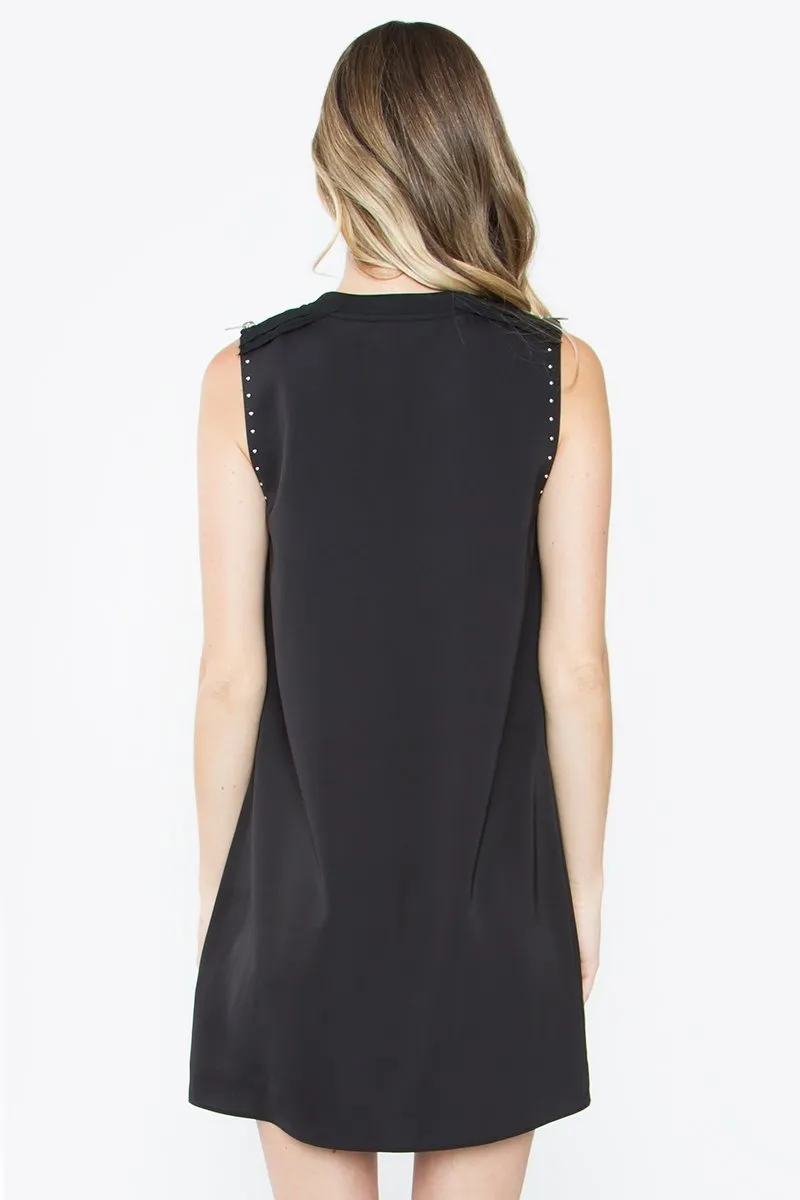 Izabel Satin Shift Dress