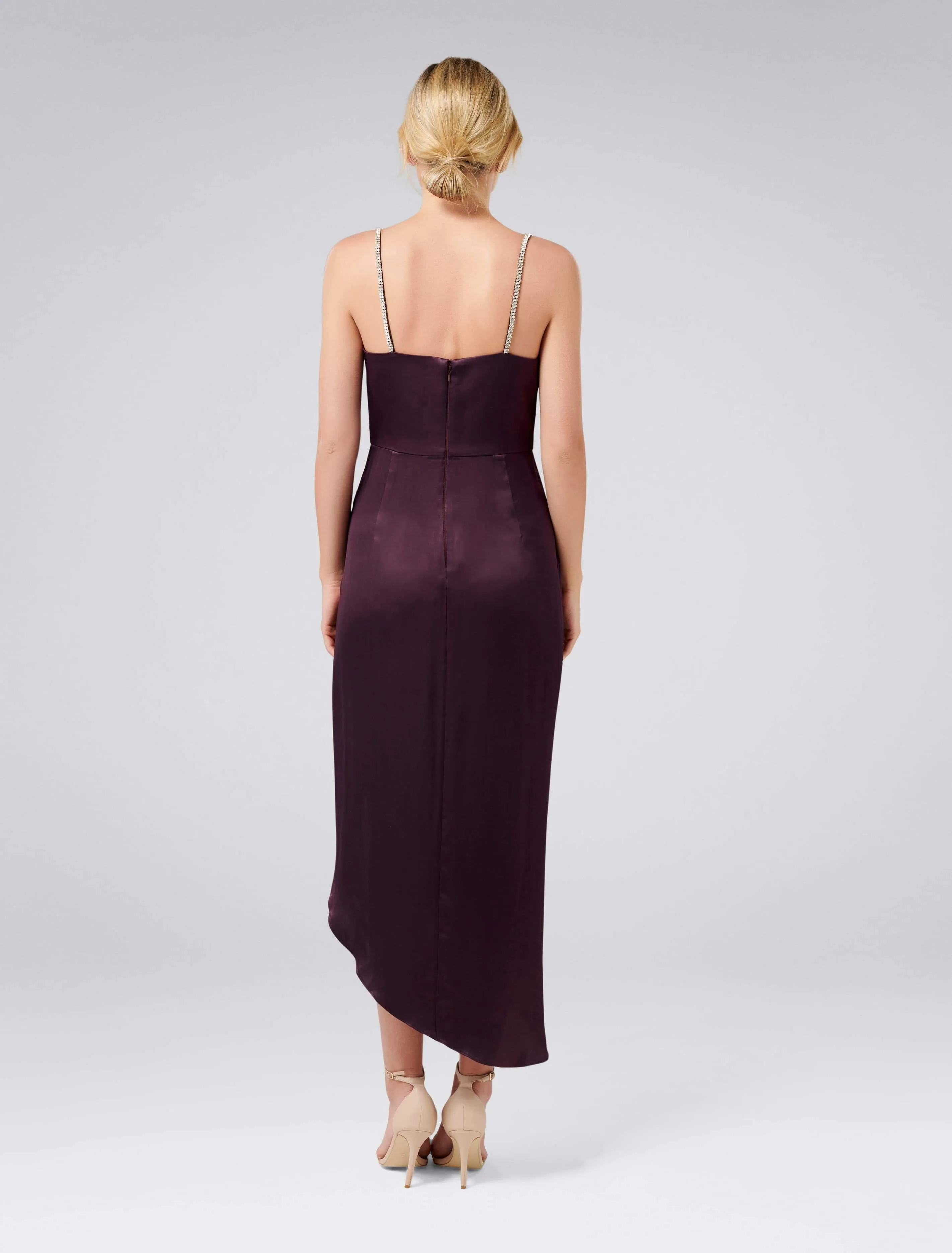 Juliette Trim Cowl Neck Midi