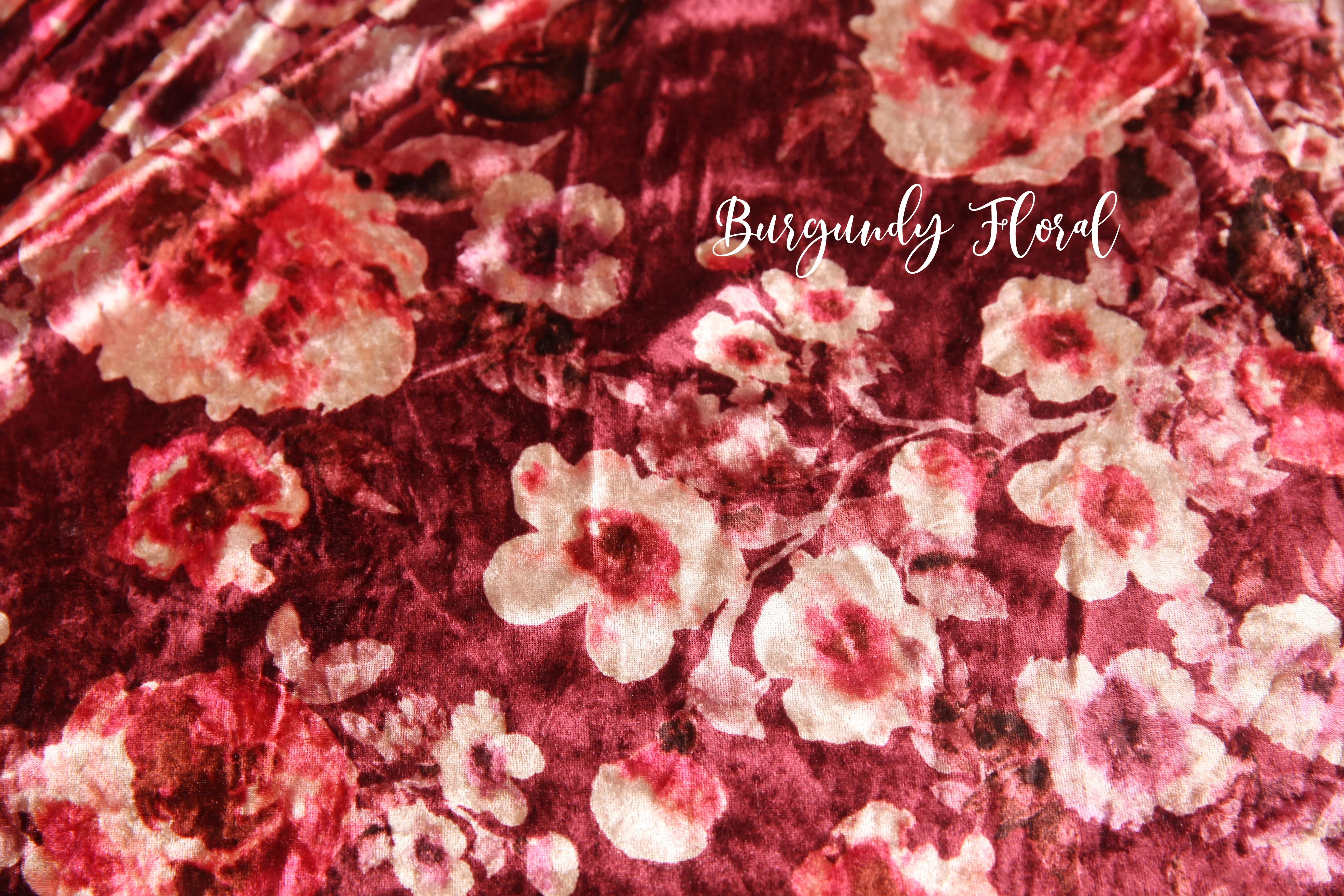 MADE TO ORDER- REVERSIBLE 2 Color- VELVET - NB Mattress