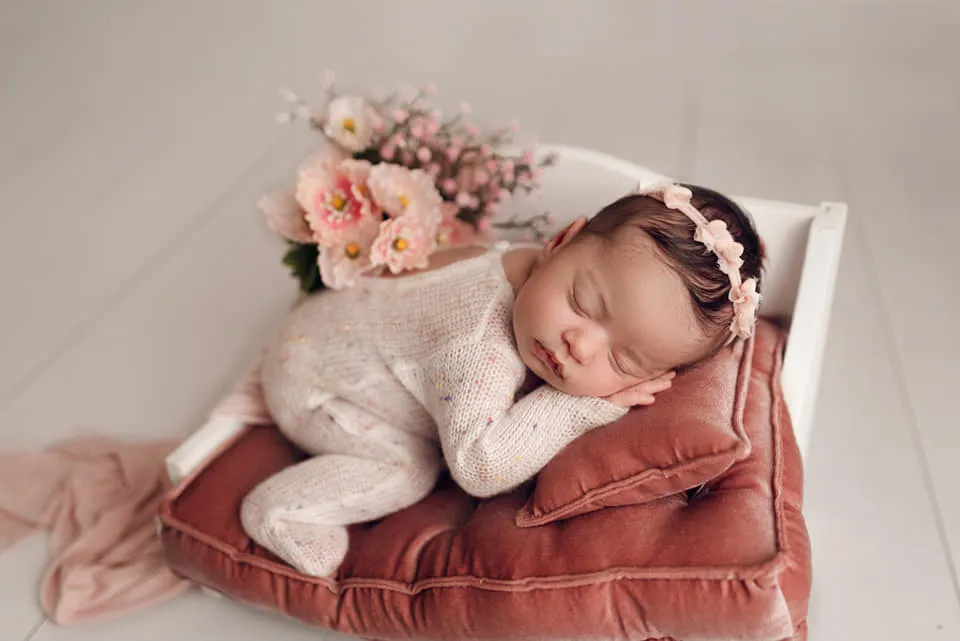 MADE TO ORDER- REVERSIBLE 2 Color- VELVET - NB Mattress