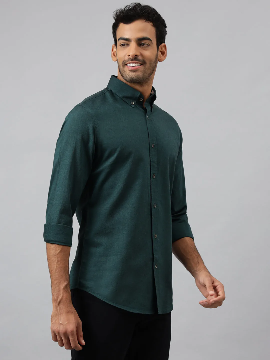 Man In Forest Shirt