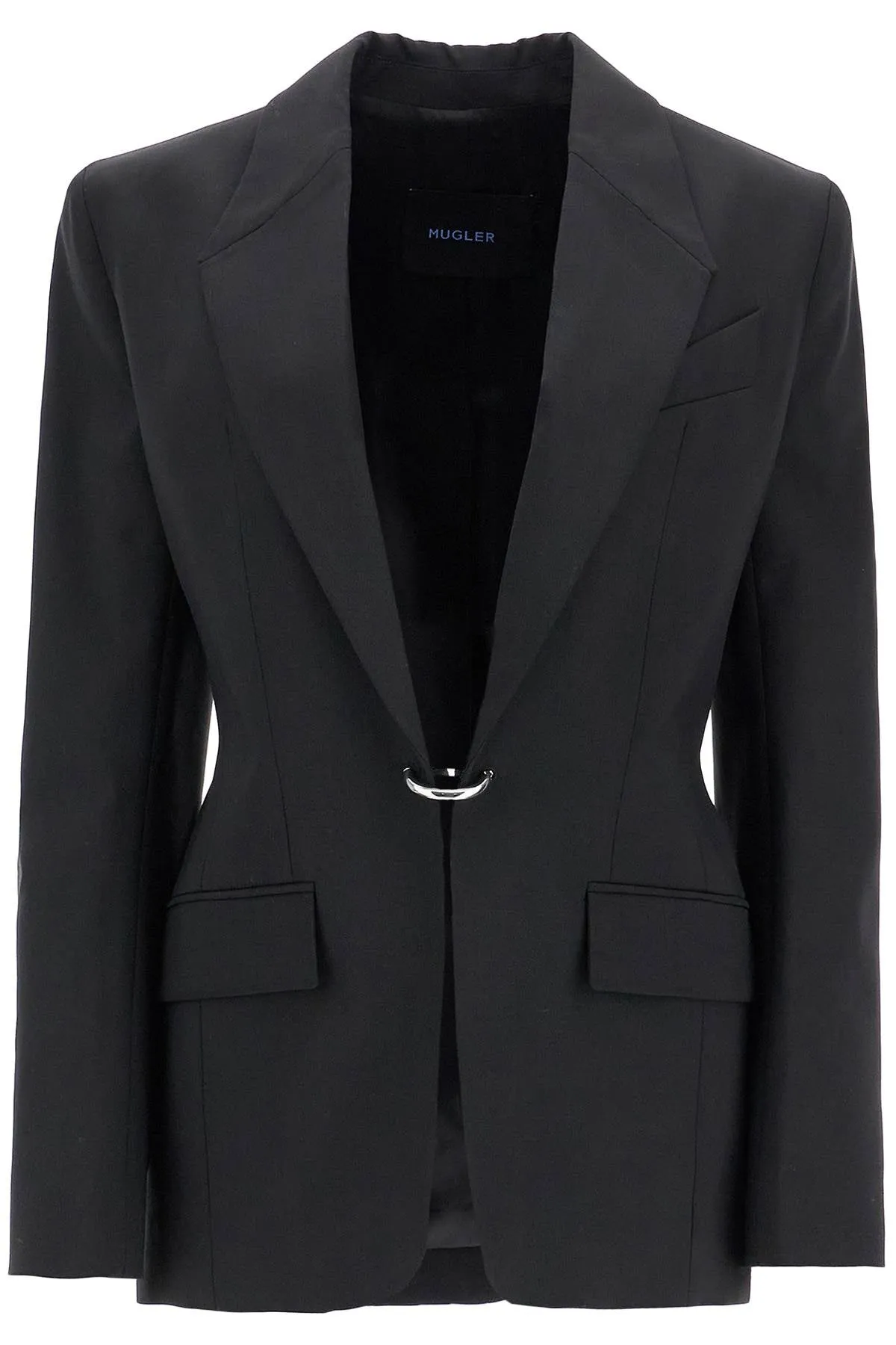 Mugler Single-Breasted Piercing
