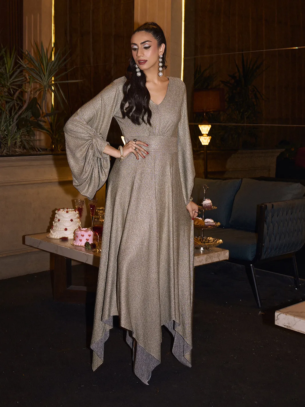 Opulent Glam Party Dress
