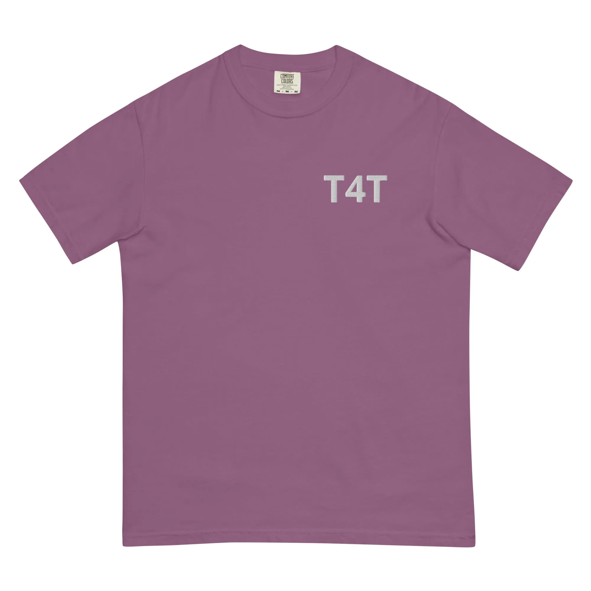 T4T Embroidered White Letters