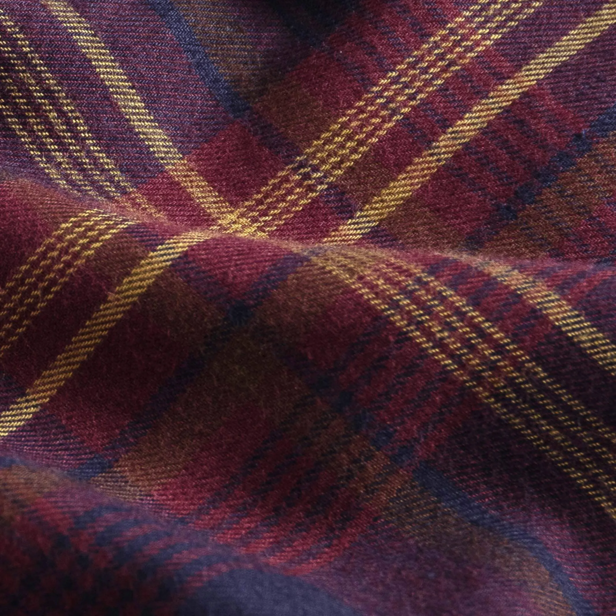 The Plum Woodly Plaid Custom Shirt